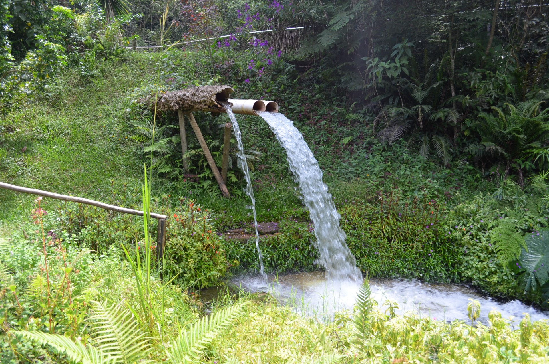 CLUBE DE CAMPO: CACHOEIRAS E FONTES DE ÁGUA MINERAL