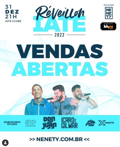 RÉVEILLON NO IATE