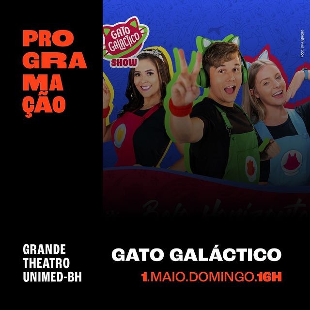 GATO GALÁCTICO SHOW - CRICIÚMA / SC - Minha Entrada