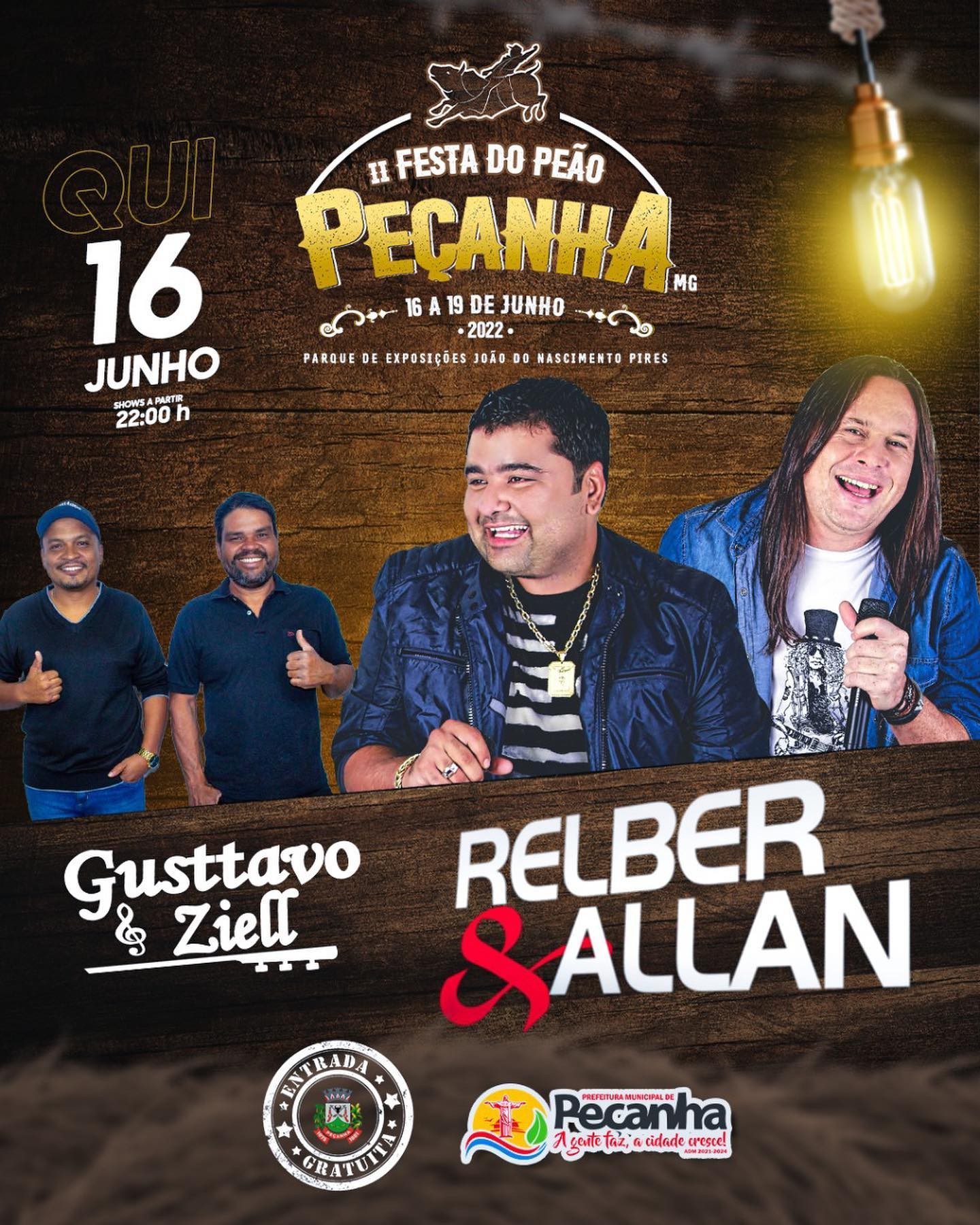 Portal Minas Gerais - Eventos: II FESTA DO PEÃO PEÇANHA-MG