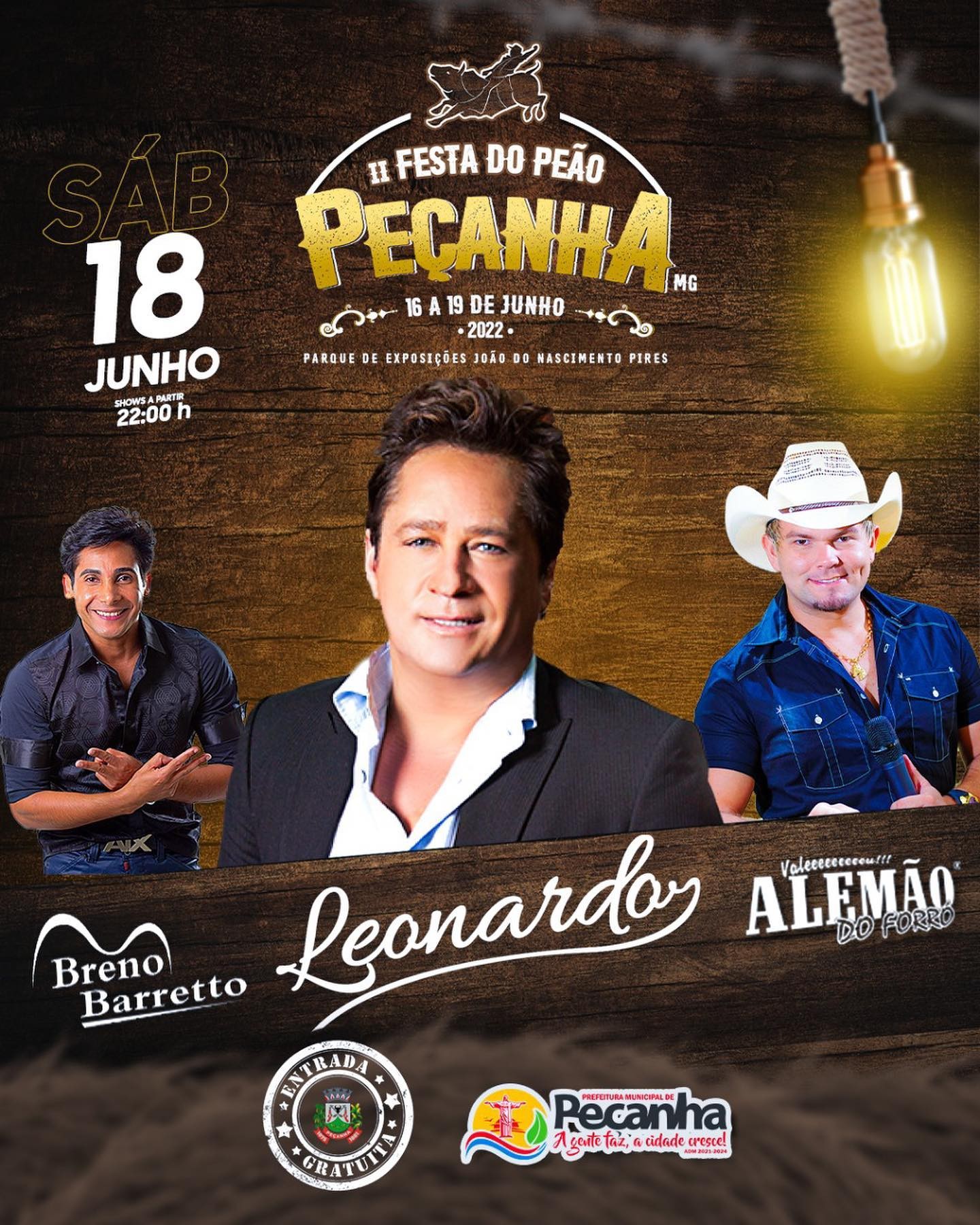 Portal Minas Gerais - Eventos: II FESTA DO PEÃO PEÇANHA-MG