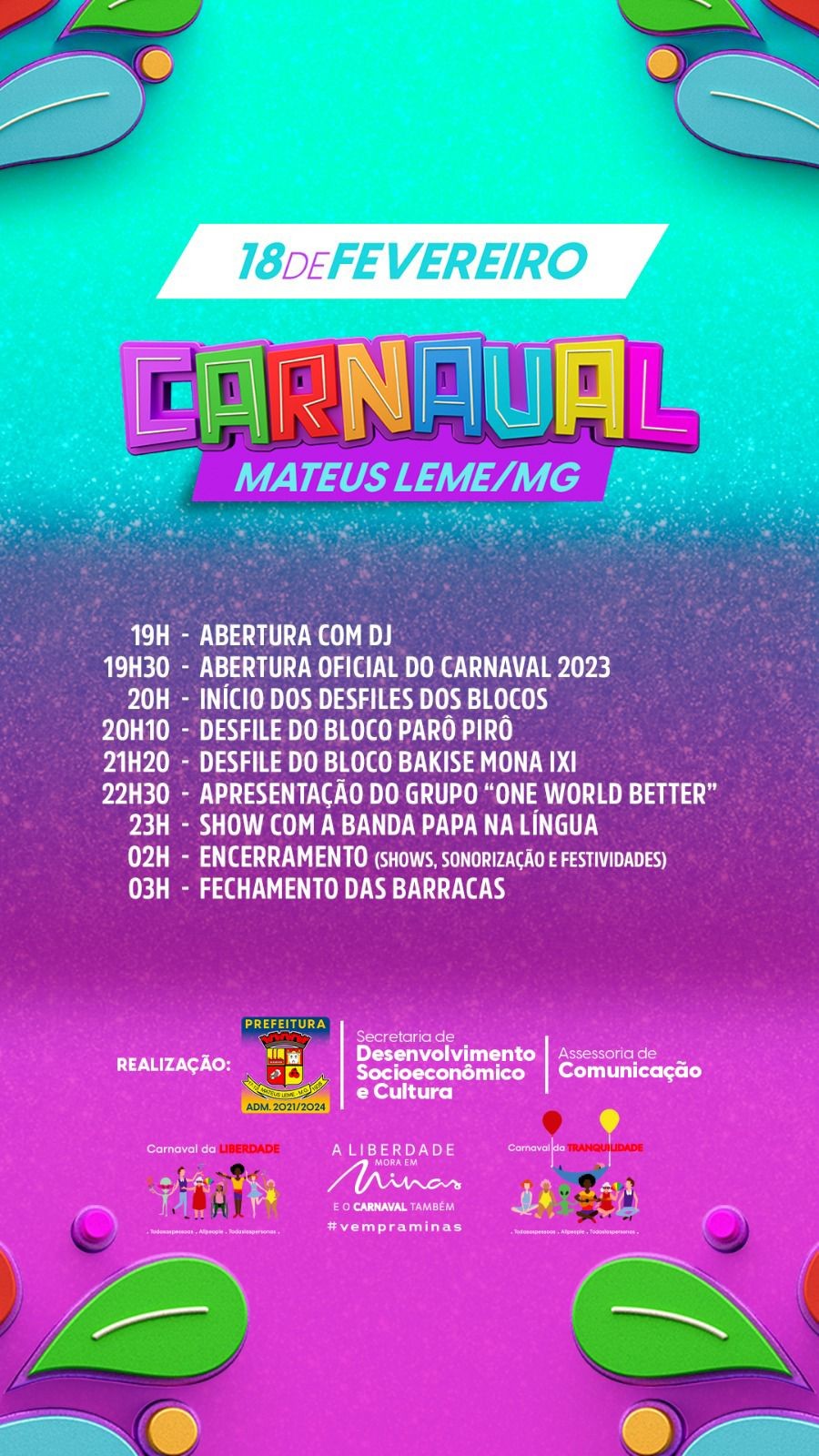 Blocos, matinês e shows: veja programação do carnaval em São José dos  Campos, Carnaval 2020 no Vale do Paraíba