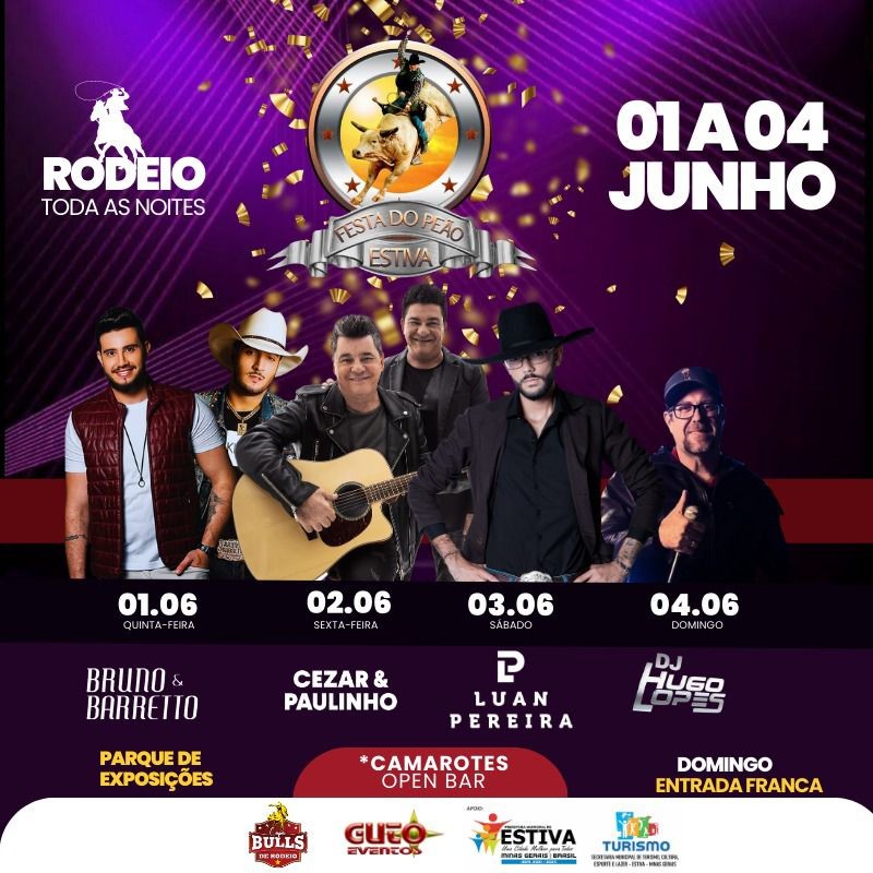 Portal Minas Gerais - Eventos: FESTA DO PEÃO 2023