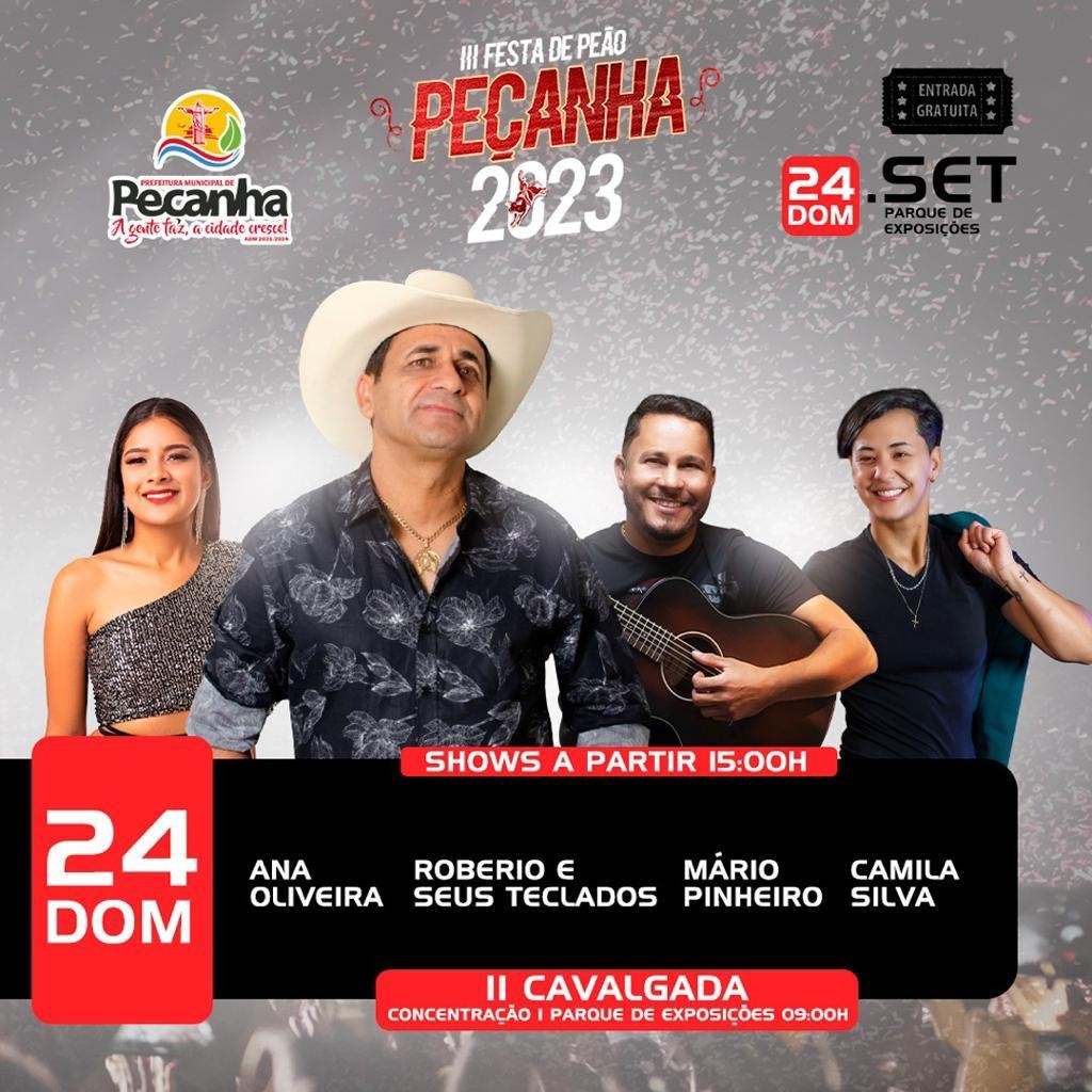 Prefeitura Municipal de Peçanha - Está chegando a Festa do Peão de Peçanha-MG 2018