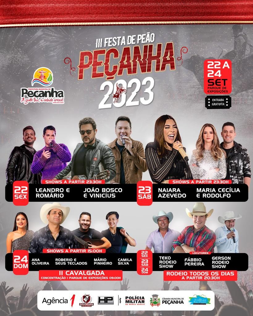 Portal Minas Gerais - Eventos: II FESTA DO PEÃO PEÇANHA-MG