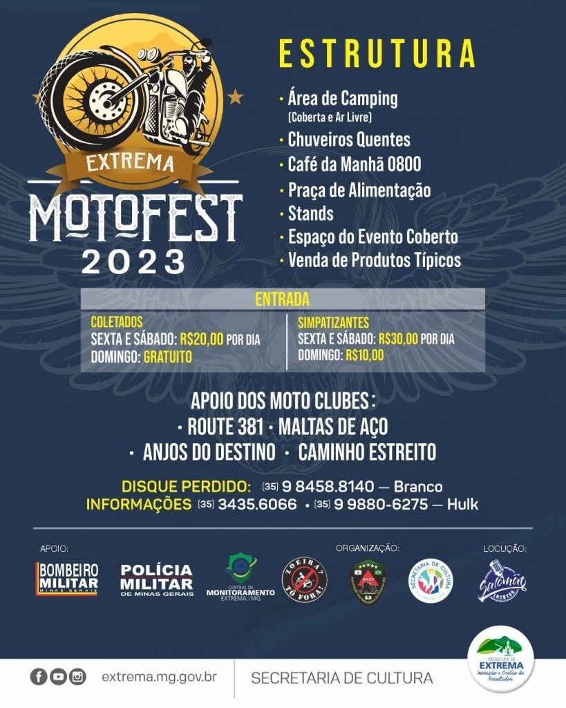 Moto Clube Sem Fronteiras no 7 º Motofest