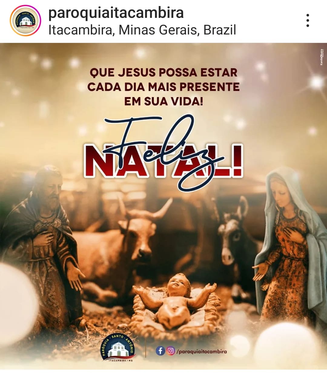 Pedro Lucas Fernandes deseja Feliz Natal